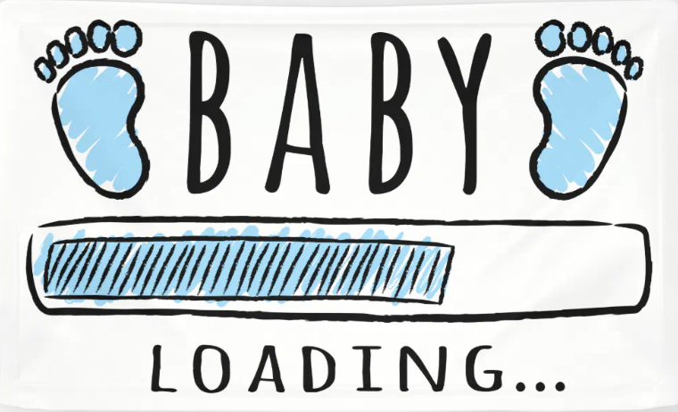 Baby loading banner